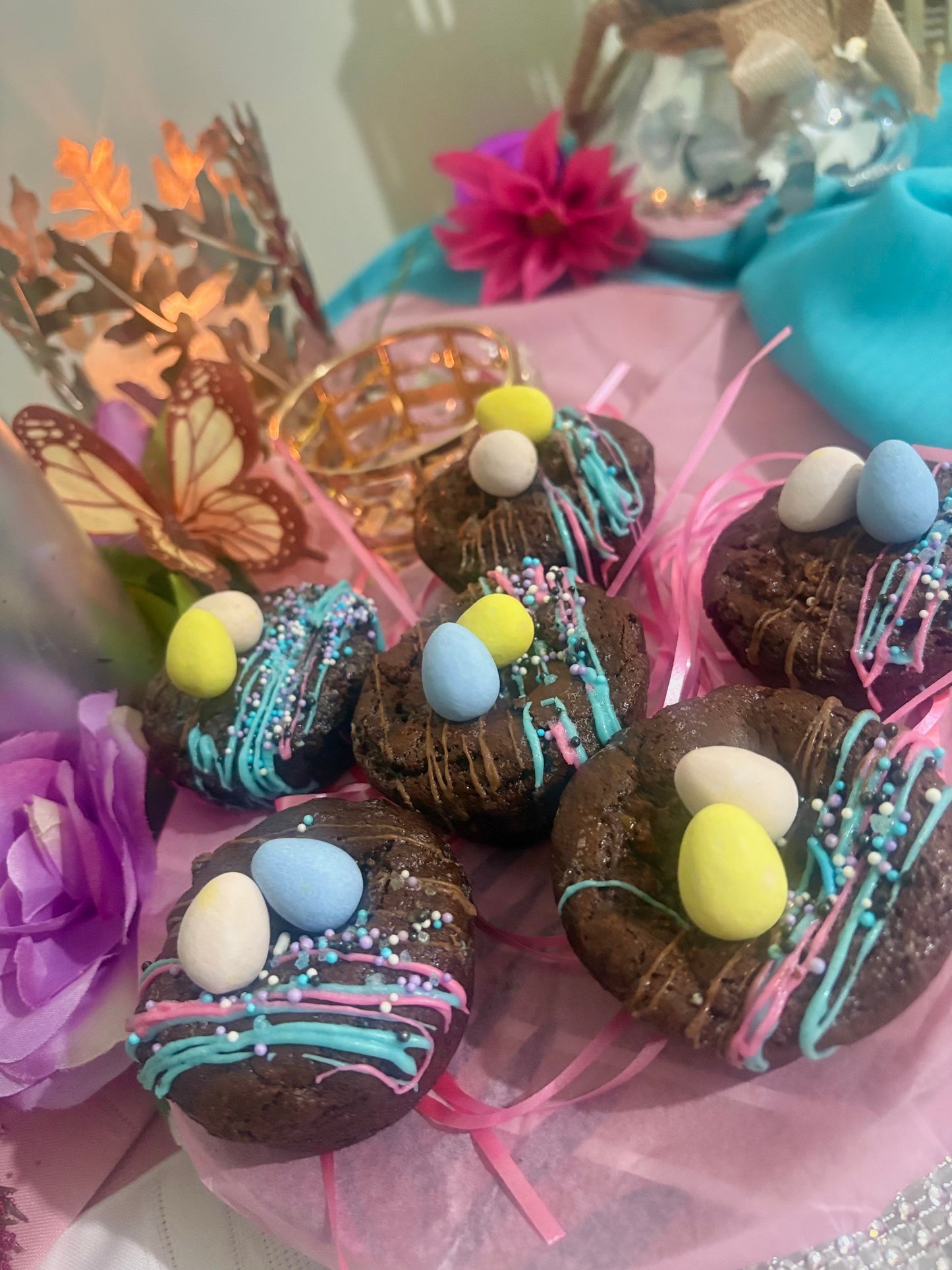 Easter Brownie Bites